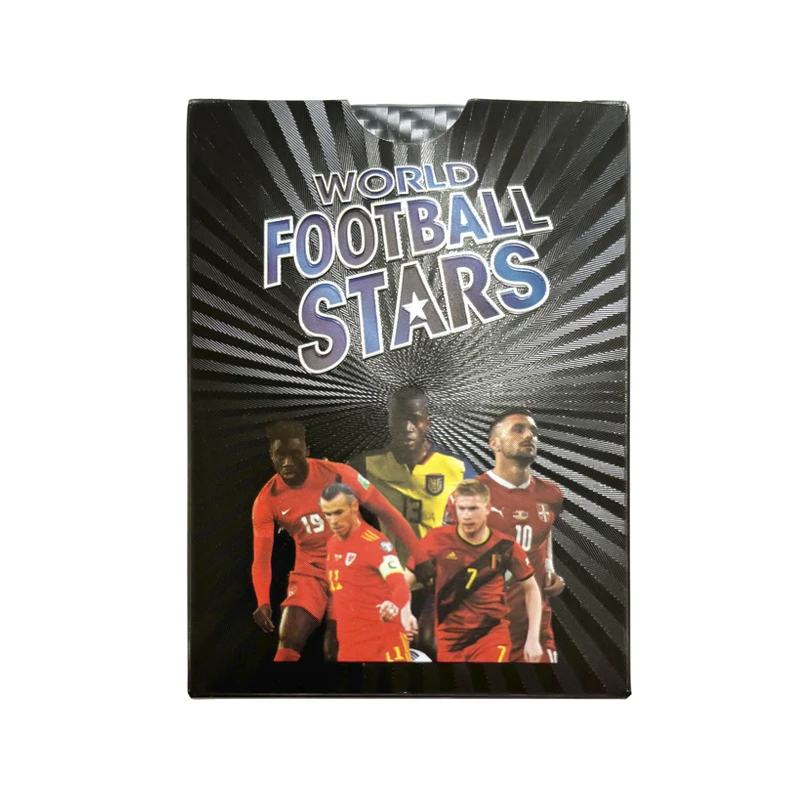 Color Football Star Collection Card, Edição limitada, Signature Series, Trading, Player Card, Fan Gift Pack, Kids Gifts