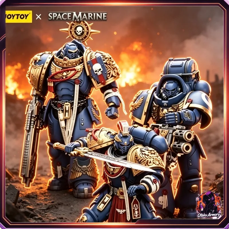 (In‑Stock) JOYTOY Warhammer 40k 1/18 Relic Secundus Relic Primus & Heavy Relic Primus Armor Action Figure for Display