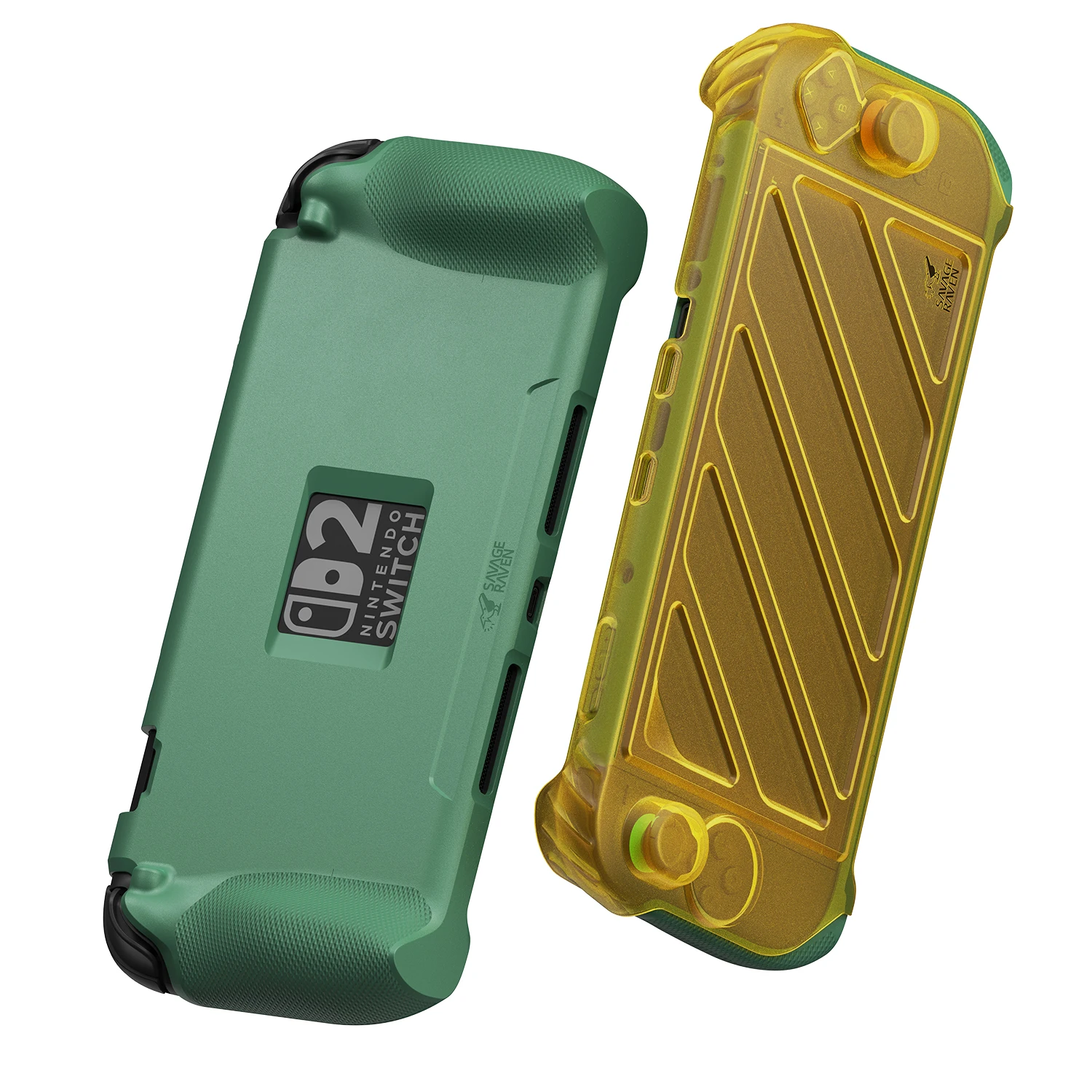 Savage Raven by Skull & Co. HardShell Front Cover Portable