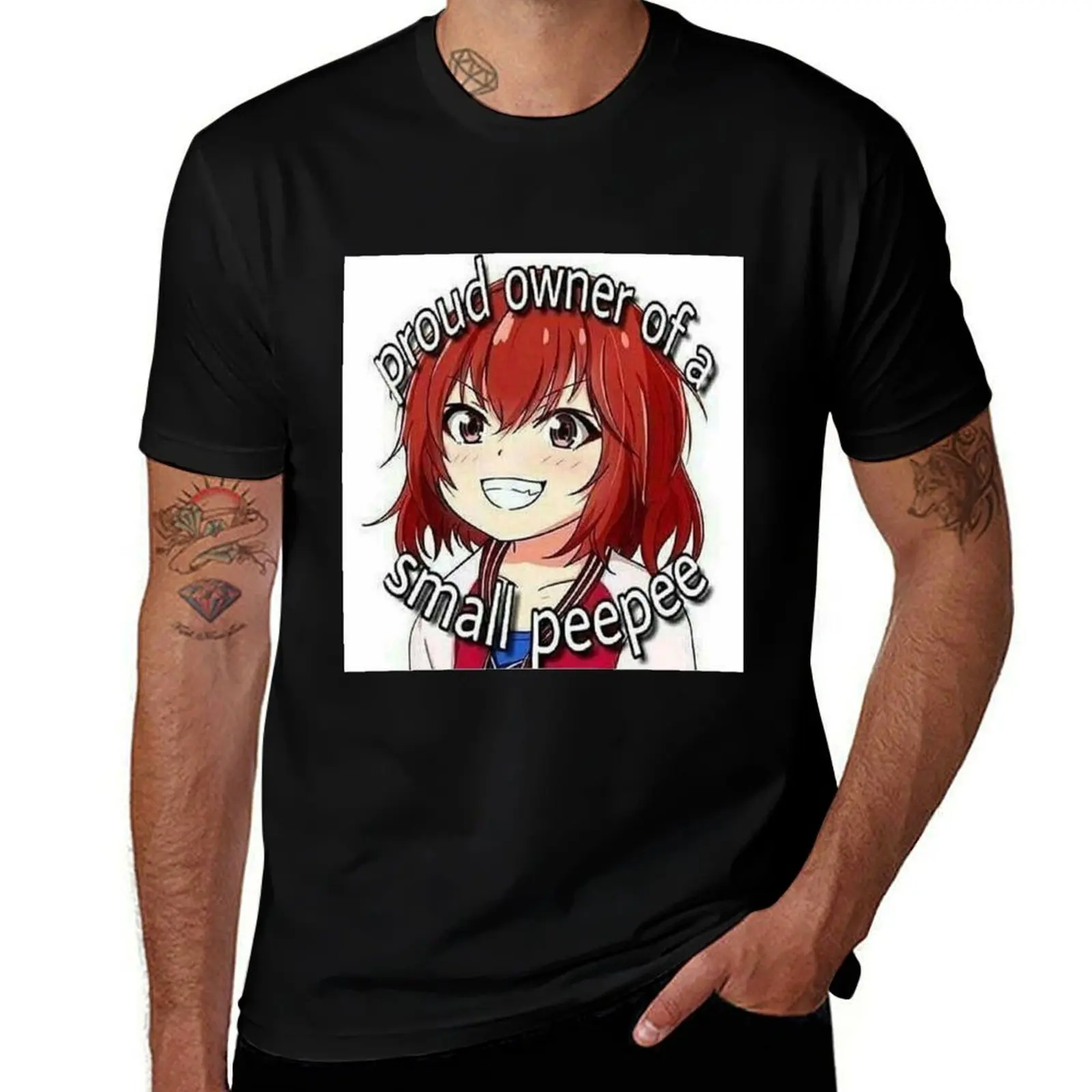 

Proud Owner of a Small Peepee T-Shirt Big and Tall Short Sleeve Tee