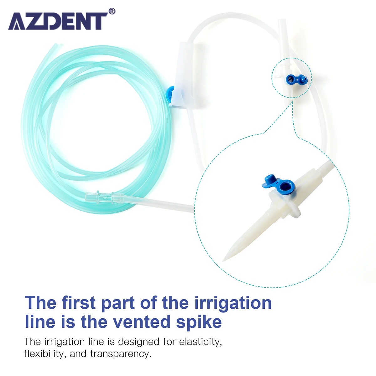 

1Pc/Bag Dental Sterile Irrigation Set for Implant Surgical Disposable Flushing Pipe With Flow Regulator Dentistry Tools