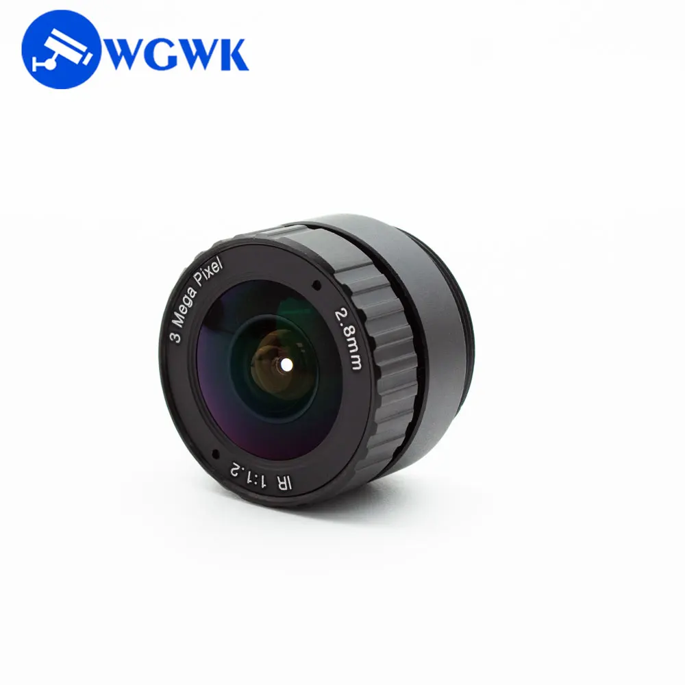 Imagem -06 - Wgwk-manual Varifocal cs Mount Lens For Security Surveillance Cctv Câmera Lens 3mp 25 mm 28 mm hd Foco Fixo 2812 mm