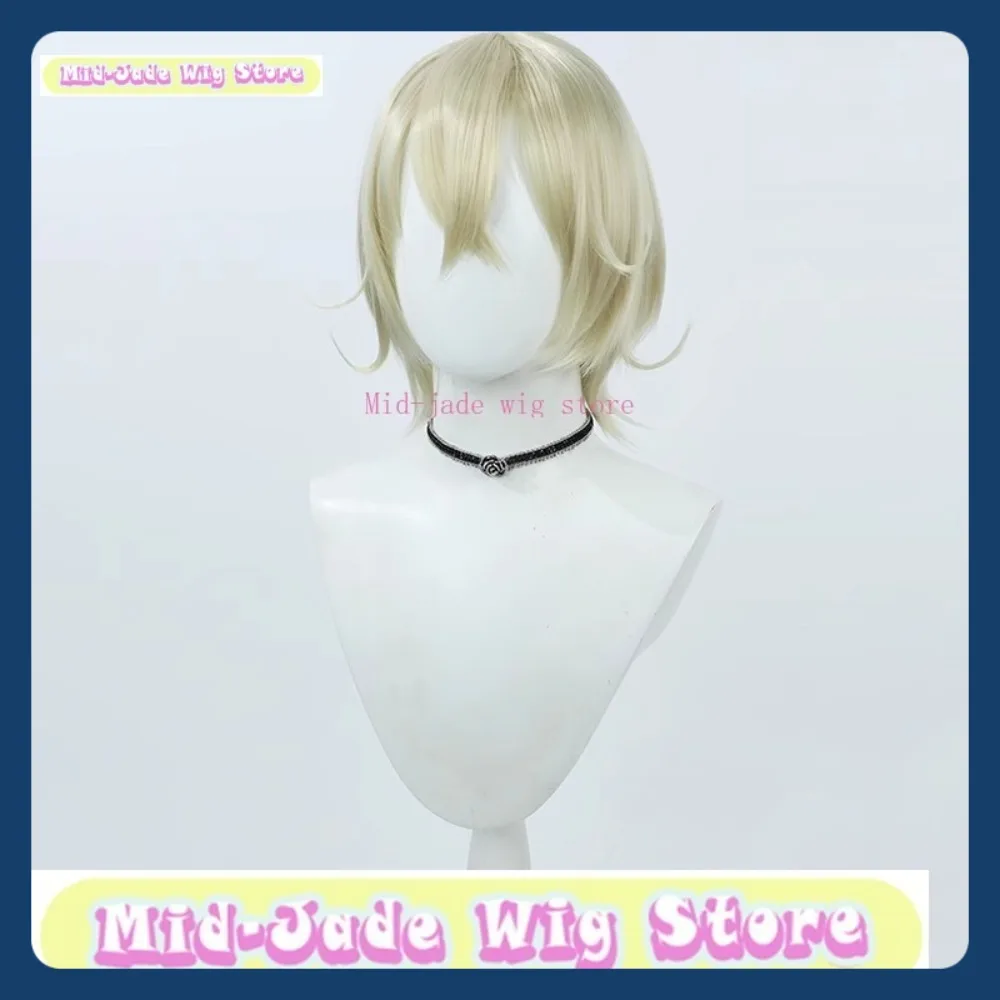 Peluca de jade medio tienda NIKKE Rapi Cosplay peluca Anime juego de rol fiesta de Halloween peluca sintética