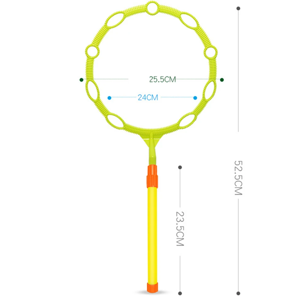 

Large Circle Bubble Maker Kids Long Handle Fun Child Summer Winter Outdoor