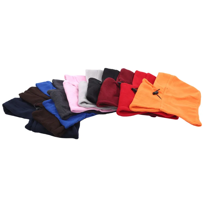 غطاء محرك السيارة مقاوم للرياح للجنسين الشتاء الرياضة في الهواء الطلق التمويه متعددة الأغراض الصوف القبعات لينة الدافئة ركوب الدراجات قناع الباردة قبعة #3