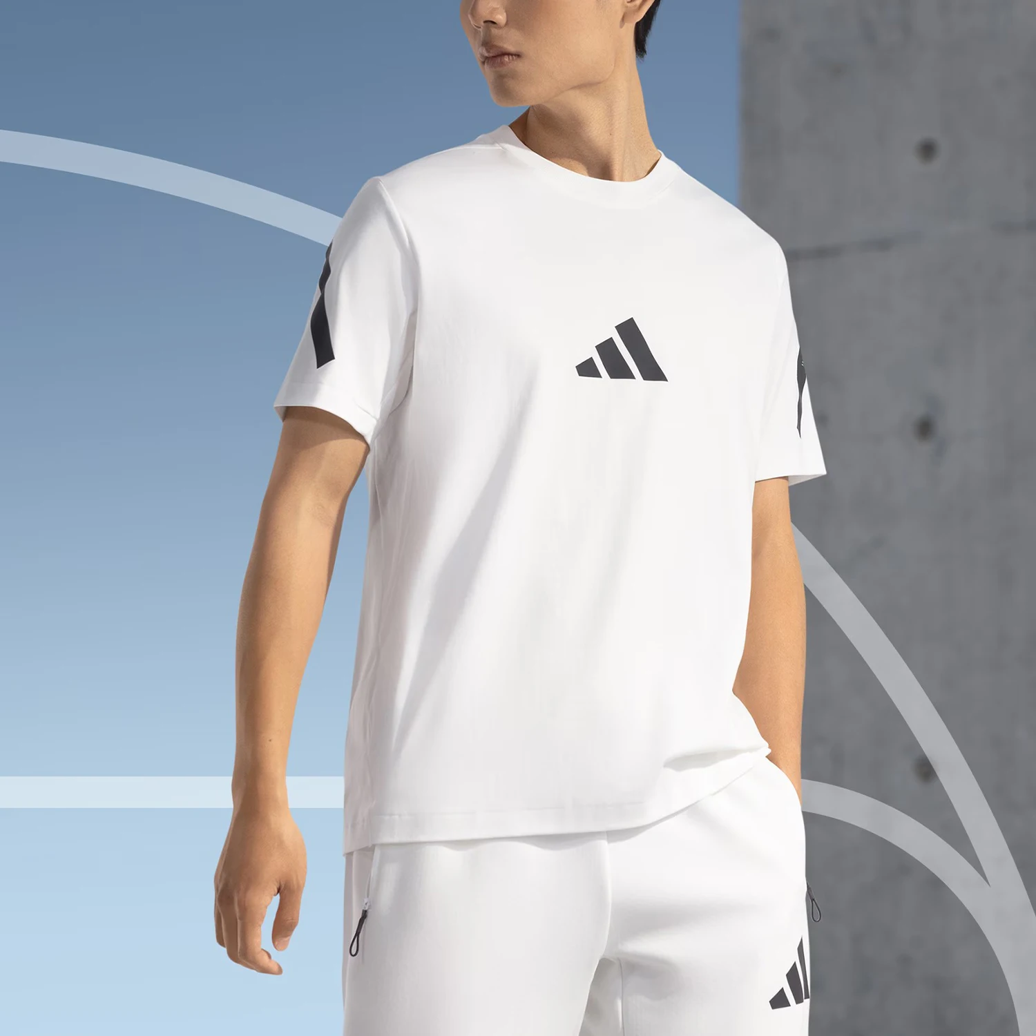 

Adidas genuine M Z.N.E. TEE Men's Outdoor Fitness T-Shirt JE3078