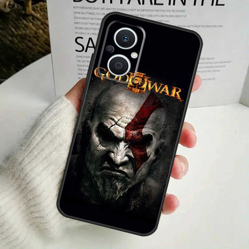 God of War For OPPO Reno 11 F 10 Pro 4Z 5Z 8T 4 5 6 7 8 Lite OPPO Find X3 X6 Pro X2 Neo X5 Lite Case