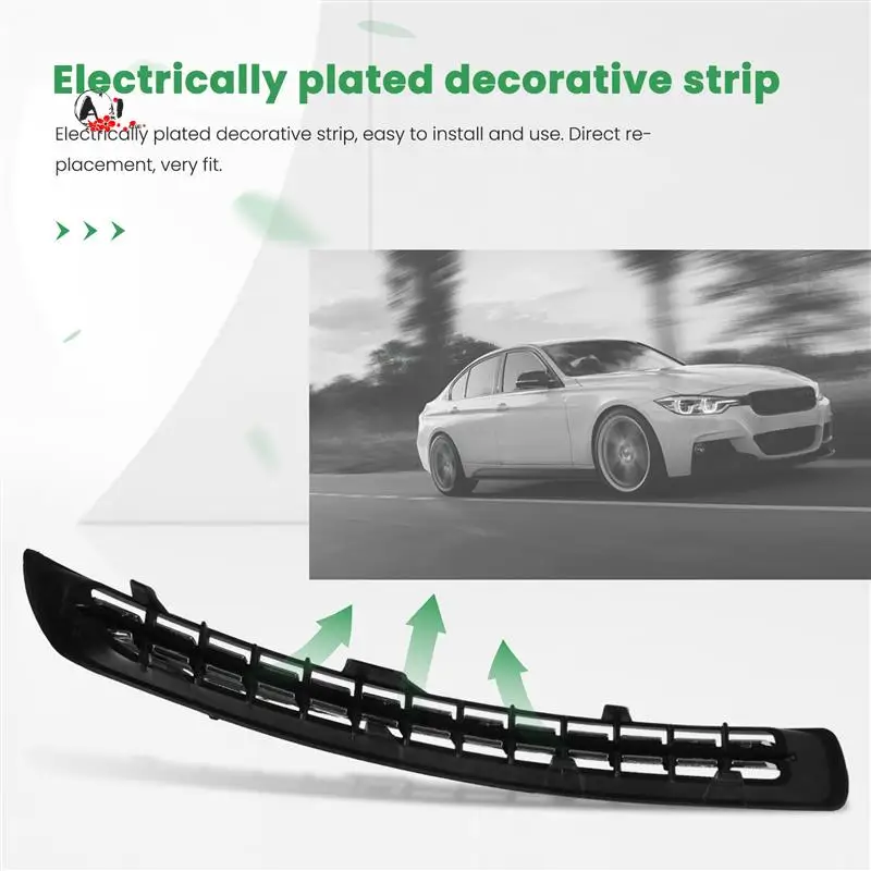 

A10E-30790053 30790054 Car Left Right Chrome Front Bumper Air Vent Cover Trim Grille For Volvo XC90 2007-2014
