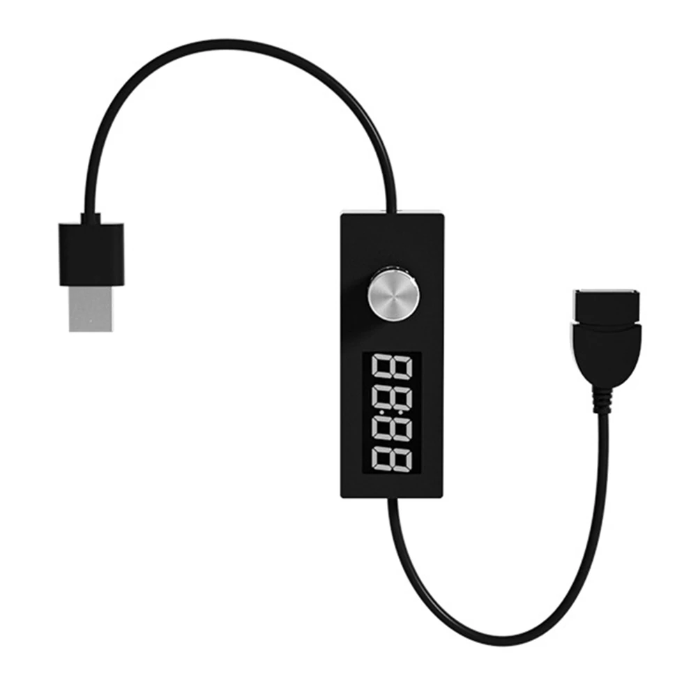24H USB Countdown Timer for Fish Tanks Adjustable Power Switch with Digital Display Safe Low Voltage Operation