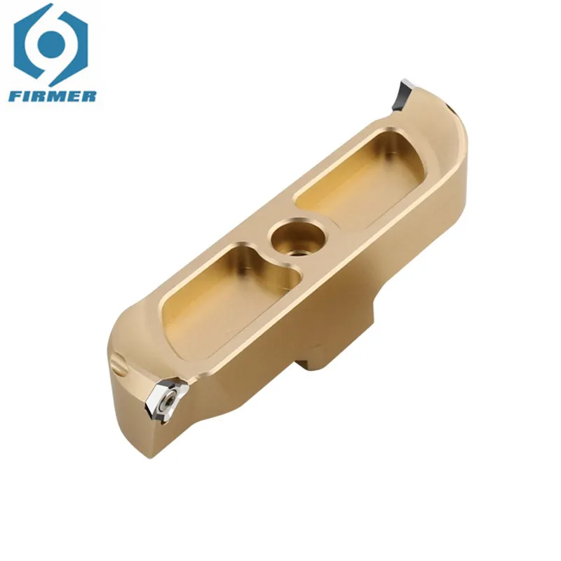 High-gloss Aluminum Bridge Cutter Disc 400R 90 Degree Right-angle CNC Milling Cutter Disc Finishing Braces Non-slip