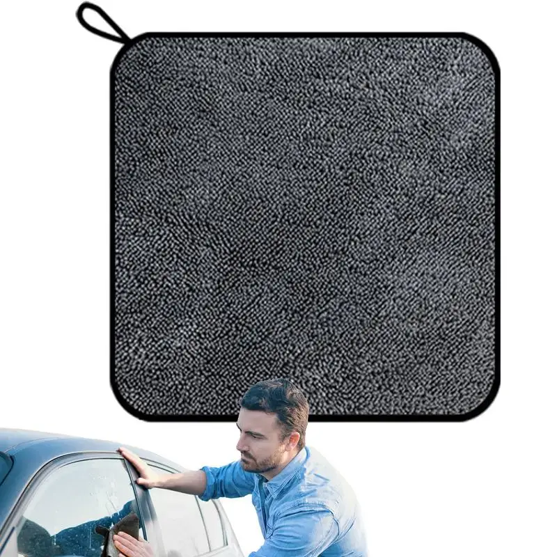 Microfiber Towels For Cars Cleaning Drying Cloth Hemming Car Care Cloth Detailing Wash Towel With Anti-Scratch Reinforced Edges