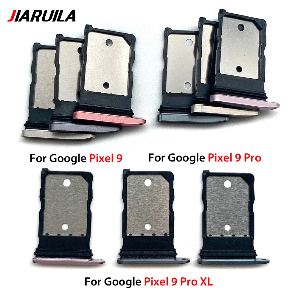 

Новый лоток для SD-карты для Google Pixel 9 9 Pro 9 Pro XL, один слот для микро- SIM-карты, держатель лотка для чтения карт SD, запасные части