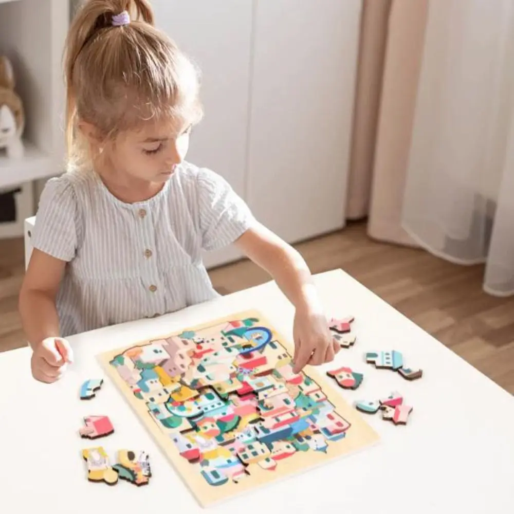 

Irregular Shaped Wooden Wukong Jigsaw Puzzles Brain Teaser Irregular Snack Stacked Shape Puzzles Cartoon Challenging