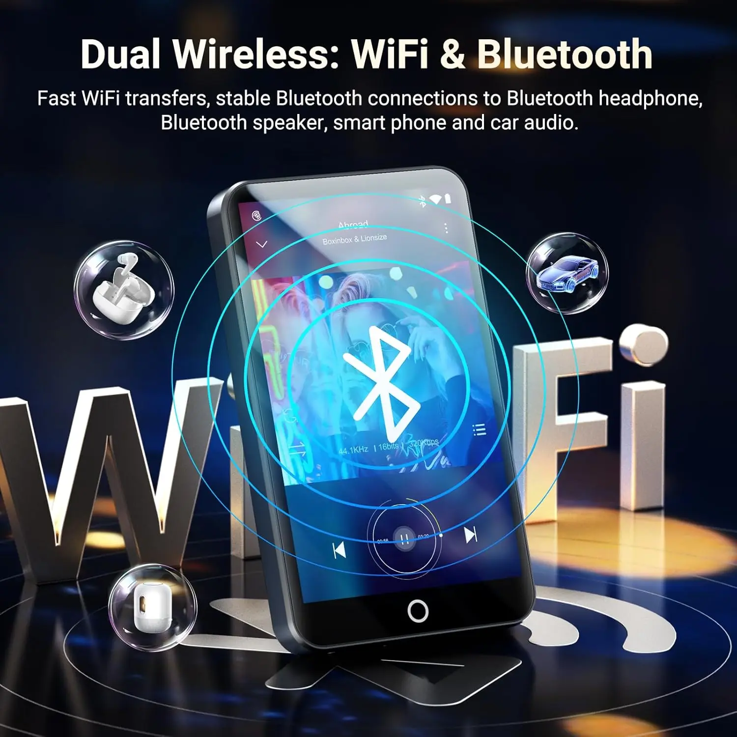 160GB（128+32GB）BluetoothとWiFi搭載、MECHEN Android 13 OS搭載、4