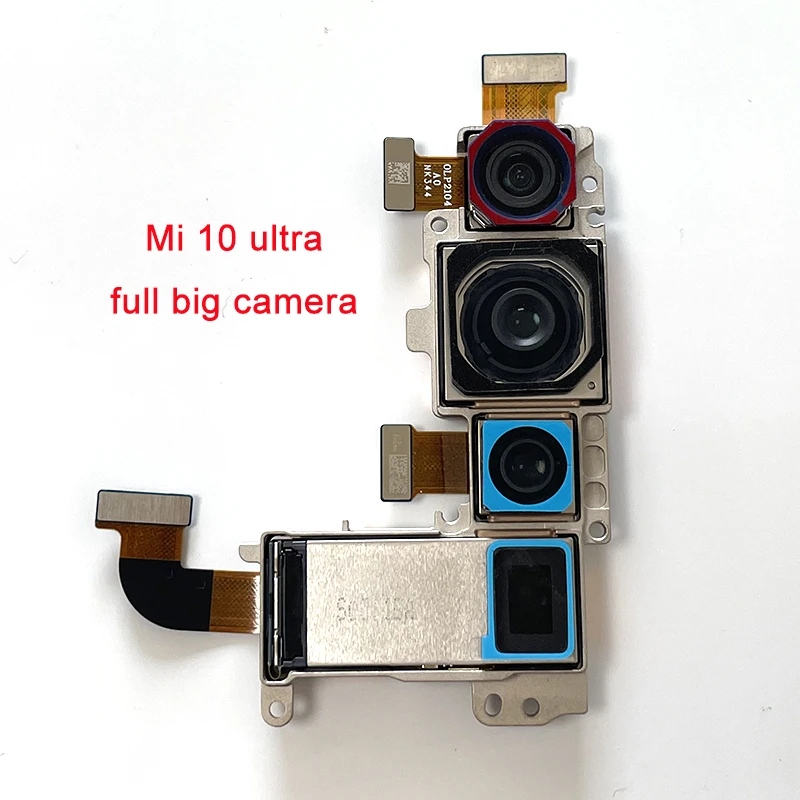 Original For Xiaomi MI 10 10 Ultra Full Big Camera Module+Wide Angle+Macro+Depth Filed Camera Flex Cable For Xiaomi 10 10 Ultra