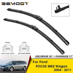 Car Wiper Blades For Ford FOCUS MK2 Wagon 2004-2011 Windshield Windscreen Front Window Blades 26