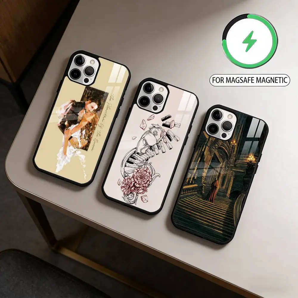 

The Phantom of T-The Opera Phone Case For iPhone17,16,15,14,13,12,11 Plus,Pro Max Magnetic For Magsafe Wireless Charging
