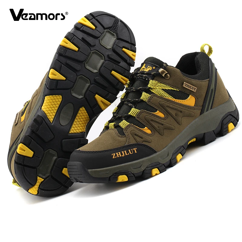 

Женская дышащая походная обувь, противоскользящая спортивная обувь для треккинга и скалолазания, мужские нескользящие уличные кроссовки, большой размер 36-48
