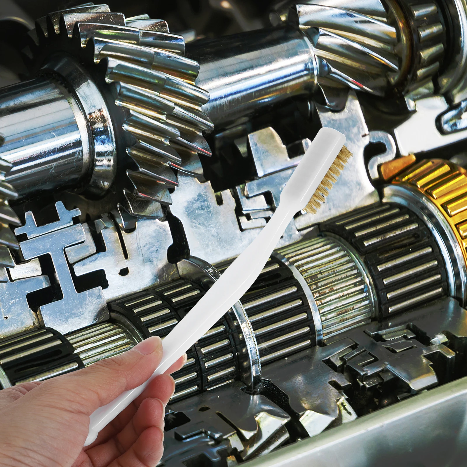 

10pcs Maintenance Brush Durable Carbon Steel Wheel Cleaning Metal Rust Removal Plastic Parts Efficient Practical Friendly