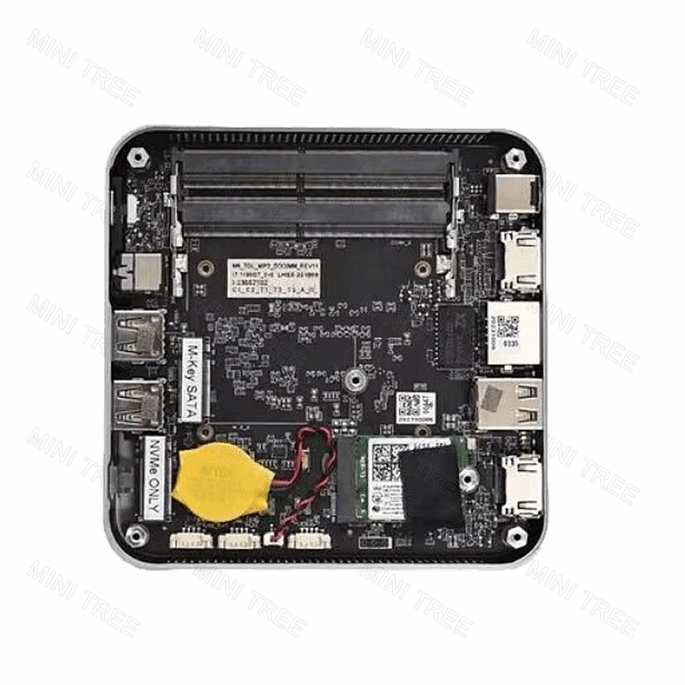 คอมพิวเตอร์เดสก์ท็อปแบร์โบน i7 11TH คอมพิวเตอร์ขนาดเล็กออฟฟิศ1185G7 Windows 11 DDR4 NVMe NUC 4K HTPC Dual Band WiFi6 AX