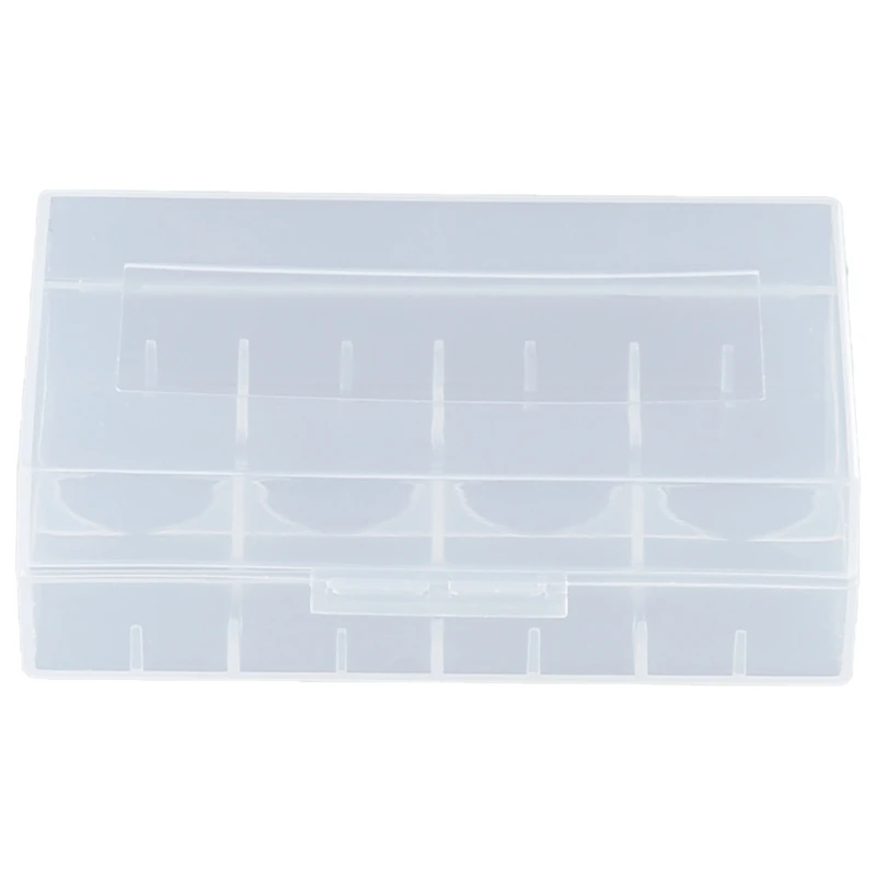 R91A Plastic Battery Container for 21700 Battery Storage Safeguards Your Batteries from Short Circuit Accident Drop Box