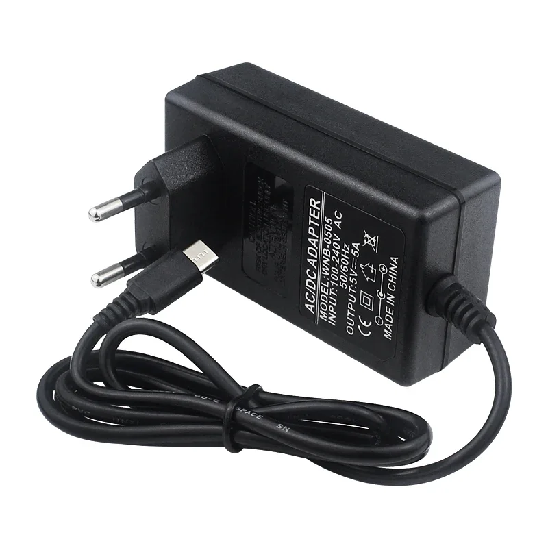5V 5A voeding voor Orange Pi 5 Pro / Max / Ultra / Plus / 4A / RV/ RV2 USB Type-C-poort EU US UK Plug Raspberry Pi 5