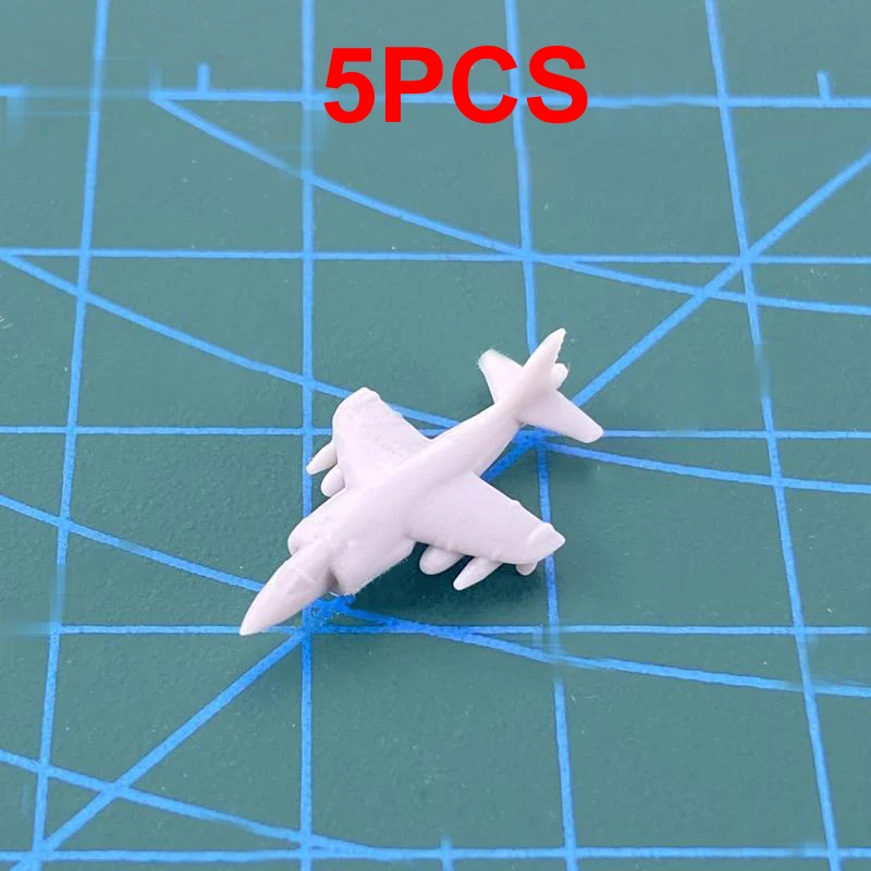 

5 шт. 1/1500 1/700 масштаб 1/350, модель истребителя AV-8A Harrier, 3D печатный боевой самолет из смолы для DIY, демонстрационный формат корабля