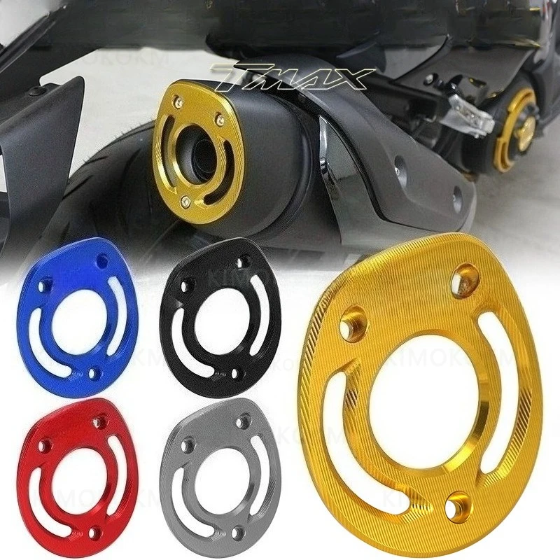 

For YAMAHA TMAX 560 TECH MAX TMAX 530 TMAX560 2017- Motorcycle Accessories Exhaust Heat Dhield Protector Guard Decorative Cover