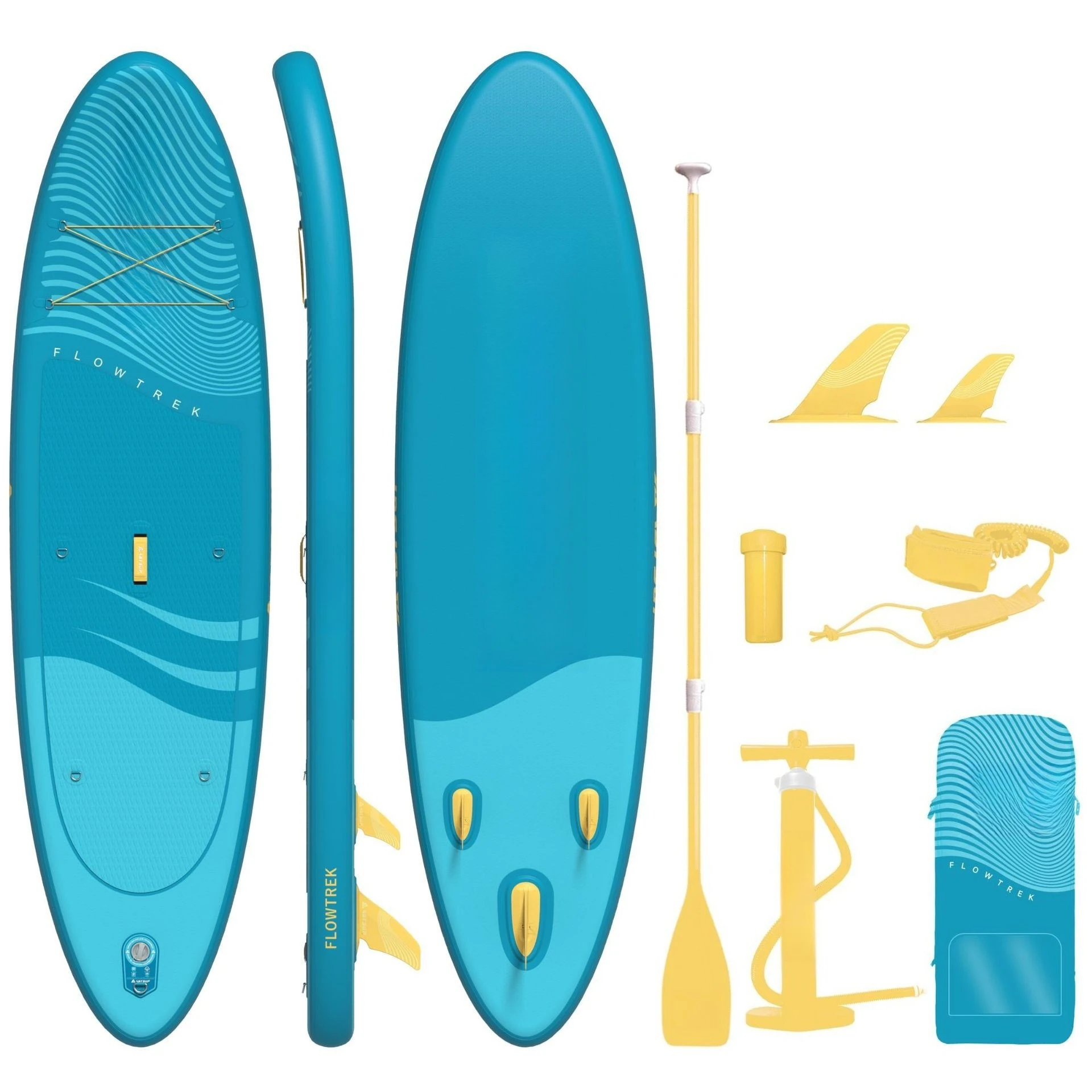 Inflatable Surfboard & Hydrofoil Board, Stand Up Paddle Board SUP for Adults, Inflatable Paddle Board with Pump for Surfing