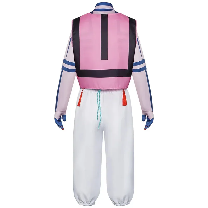qa156Anime Cosplay Kostüm Akaza Uniform Weste Streifen Anzug Party Rolle Spielen Outfit Kleidung für Männer Halloween kostüm