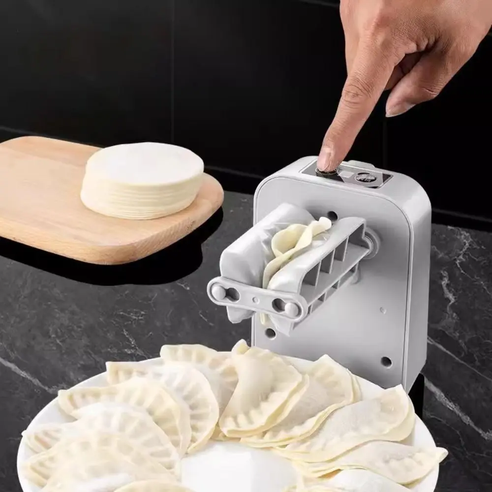 

Electric Automatic Dumpling Maker Labor-saving Rechargeable Dumpling Making Machine DIY Quick Pressing Dumpling Mould