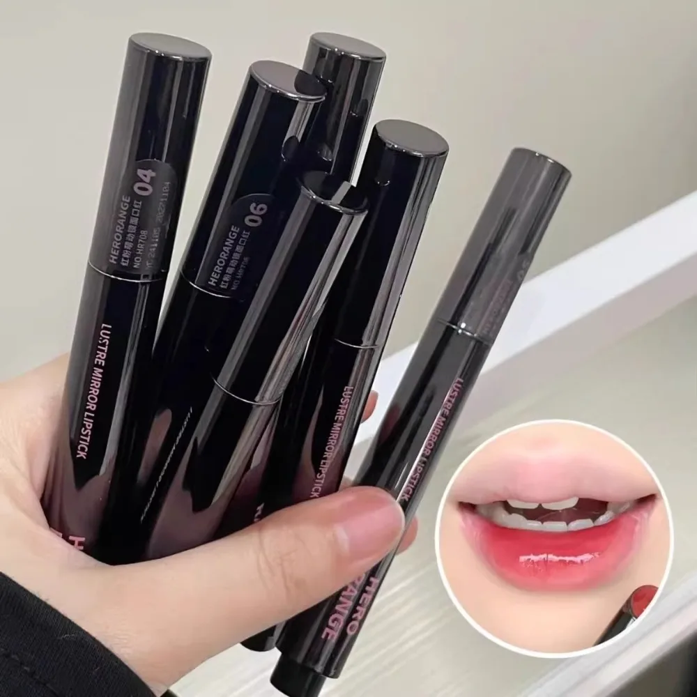 ลิปสติกเนื้อแมทท์สีนู้ด ลิปบาล์มสีแดง กันน้ำ ติดทนนาน ไม่ติดแก้ว ใช้ง่าย ขายส่ง