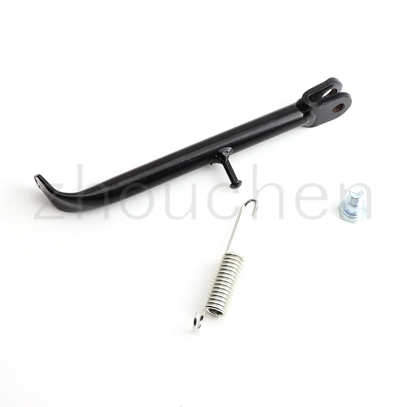 Black Motorcycle Kickstand Foot Side Stand for Honda CG125 CG 125