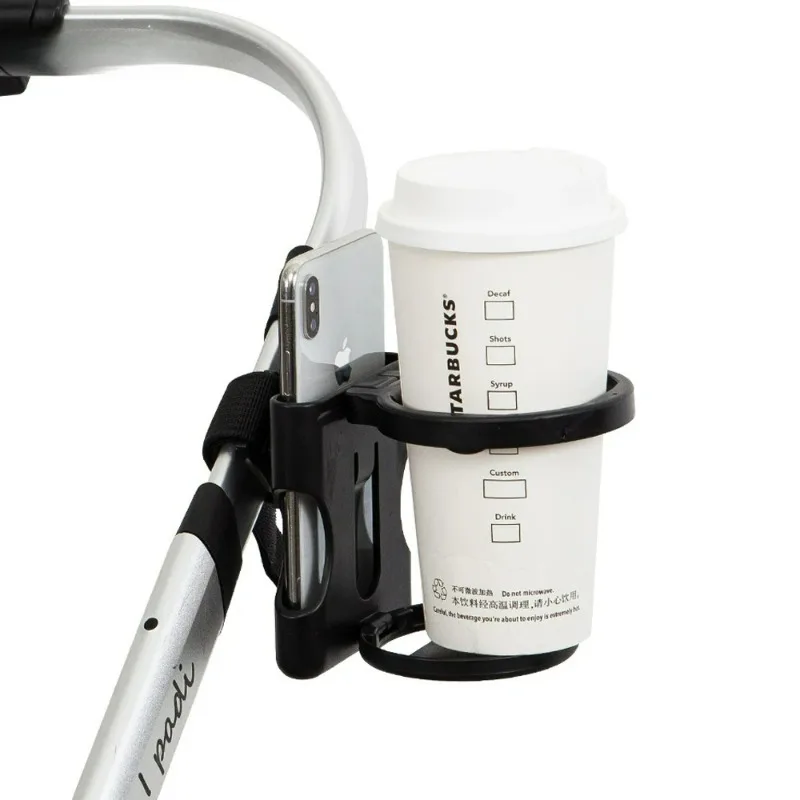 

Baby Stroller Foldable Cup Holder Phone Universal Baby Stroller Accessories Baby Bottle Holder