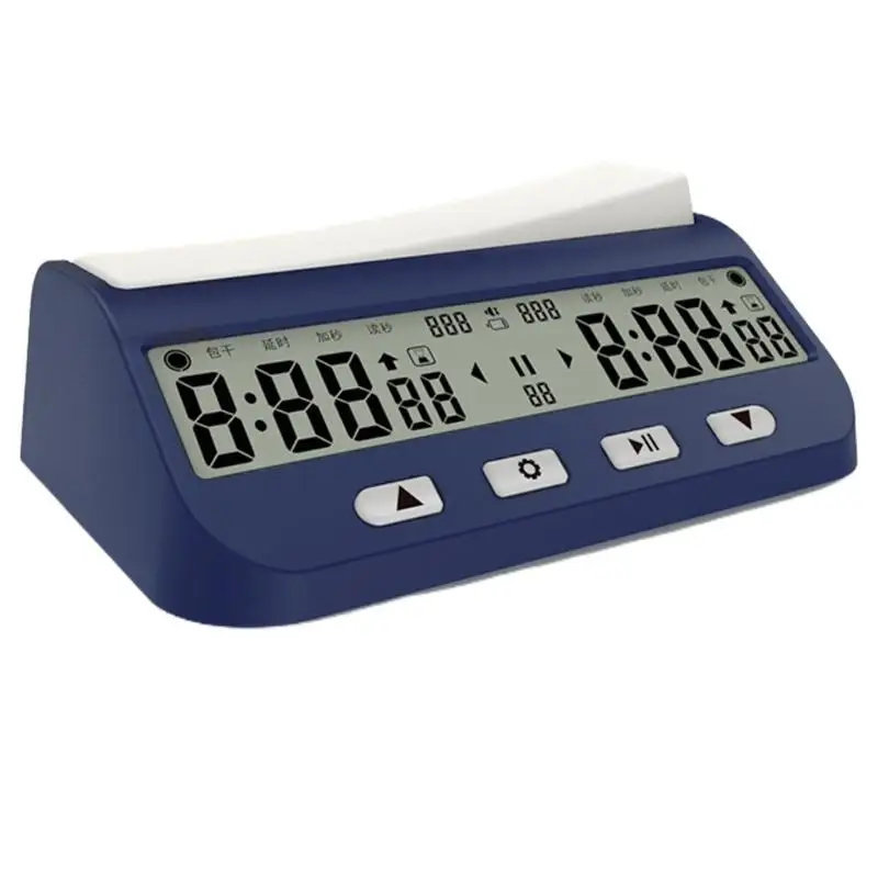 

Электронный шахматный таймер 652F, 5 режимов турнира, компактные портативные регулируемые сигналы тревоги для стратегической