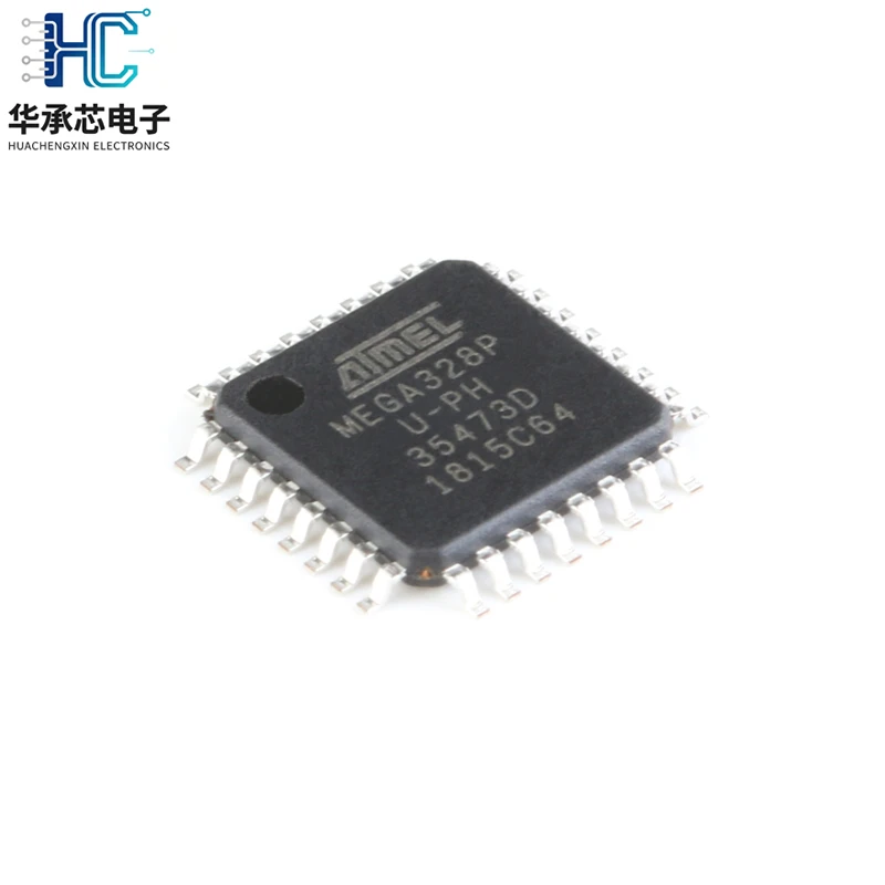 10PCS ATMEGA328P-AU Original genuine 8-bit Microcontrollers - MCU IC TQFP-32