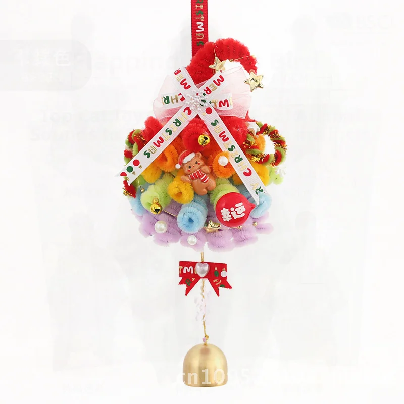 

DIY тканый поворотный бар, подвесное украшение для автомобиля, рождественская елка, комплект материалов ручной работы с видеопосібником для подруги