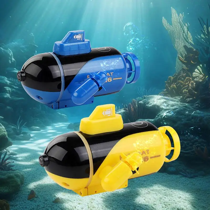 RC U-Boot für Kinder RC Rennboot Schiff Wasserdicht wiederaufladbar RC U-Boot Wasserspielzeug zum Tauchen in Pools Seenteichen