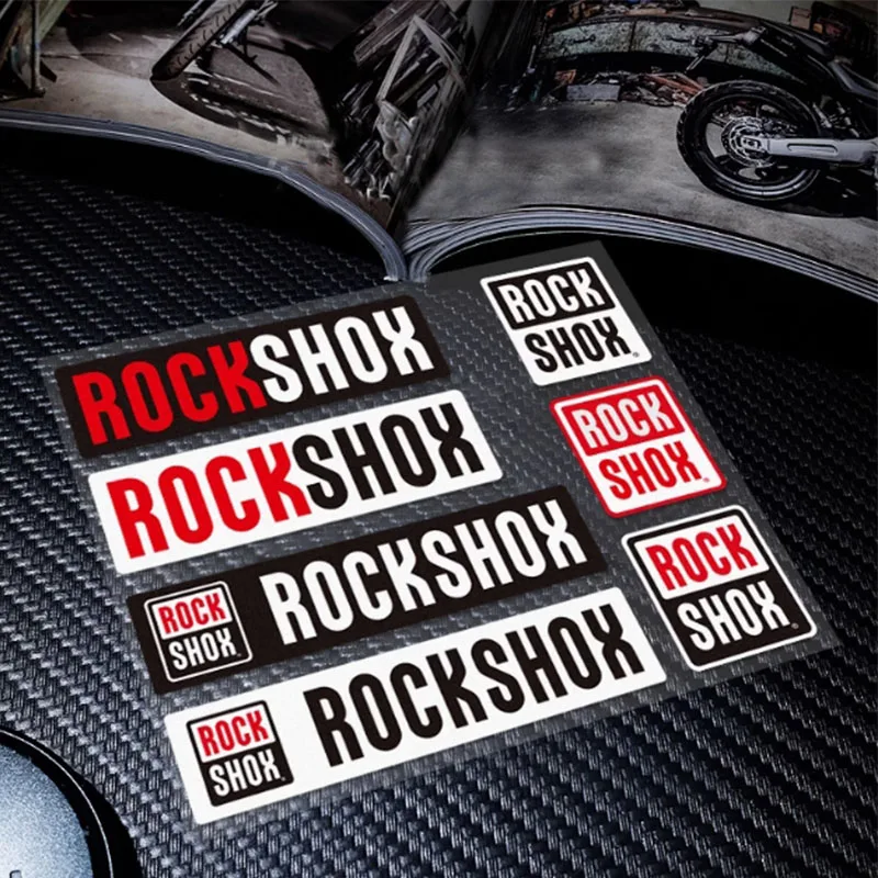 

Reflective Stickers Road Bikes Mountain Bikes Logo Decals Front Fork Stickers Waterproof And Sunproof Without Leaving Glue