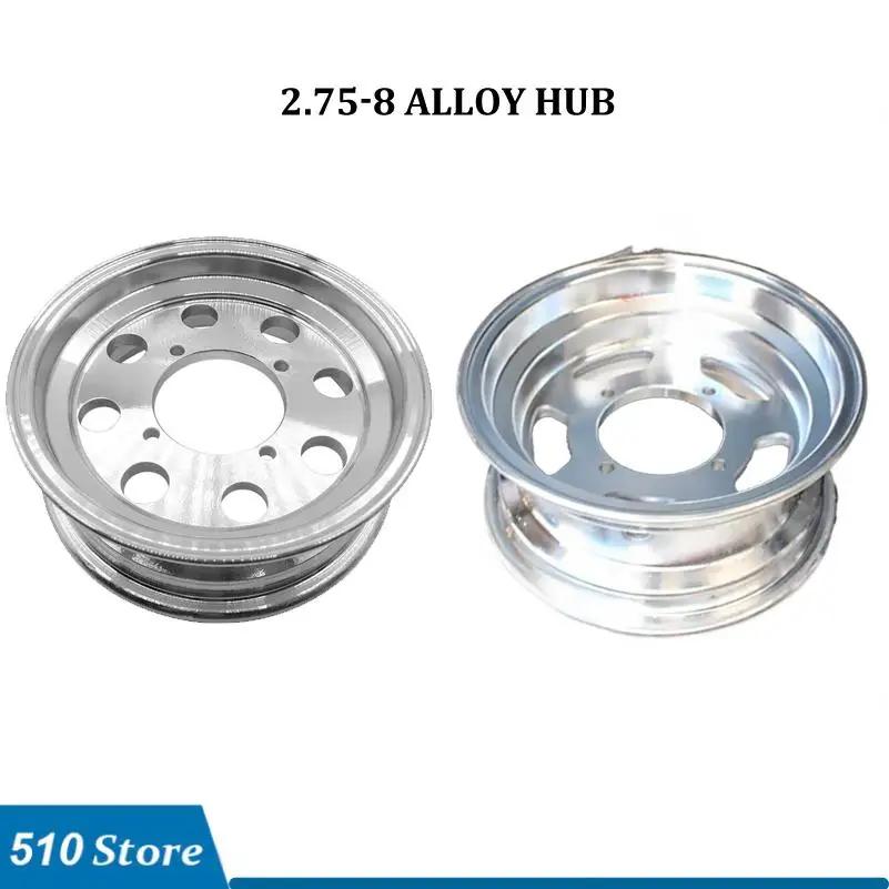 8 Inch Electroplated Rim 2.75-8 front or rear aluminum wheel Hub For Monkey Bike Small Motorcycle Modified