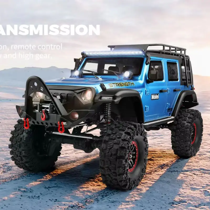 2025 New Product 1/10 Weili 104006 Electric 4wd Large Scale Climbing Off Road Vehicle Simulation Rc Remote Control Car Boy Gift