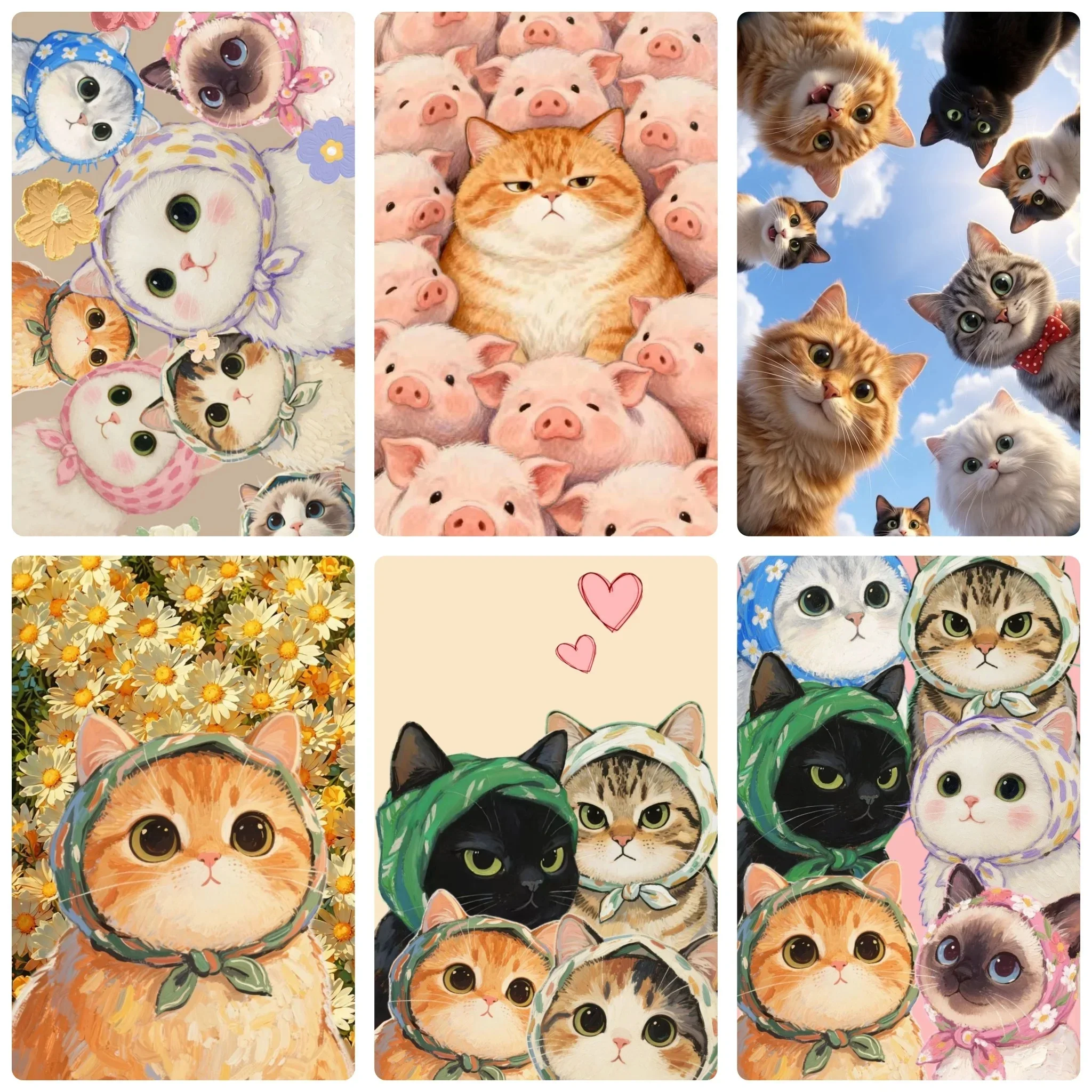 DIY Colorful Cute Cartoon Pet Animal Art Diamond Painting Mosaic Handmade Art Exquisite Home Decoration