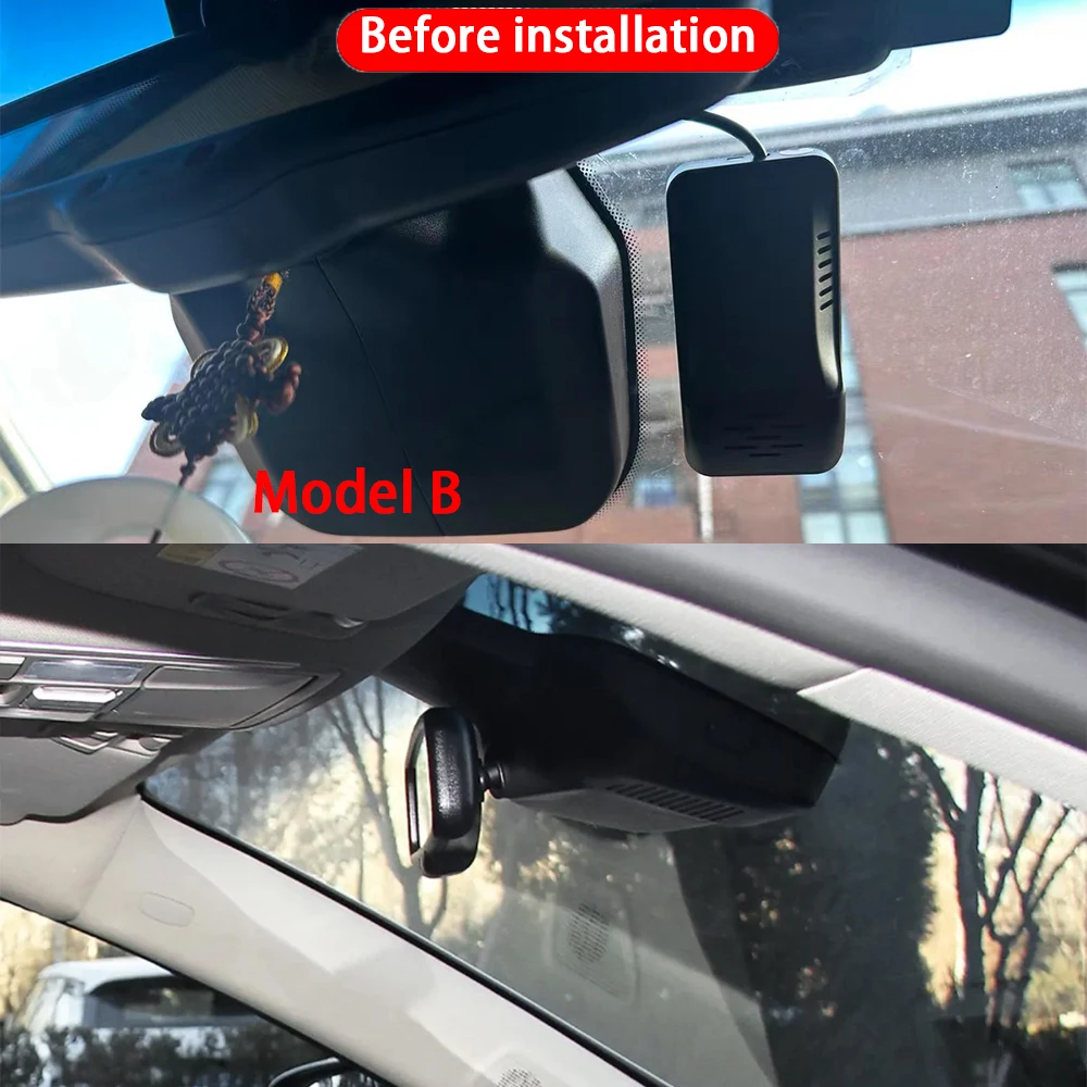for Geely Emgrand GT Borui 2015-2021 4K 2160P Dash Cam Front Rear Car Camera DVR Wifi Plug & Play Video Recorder Loop Recording