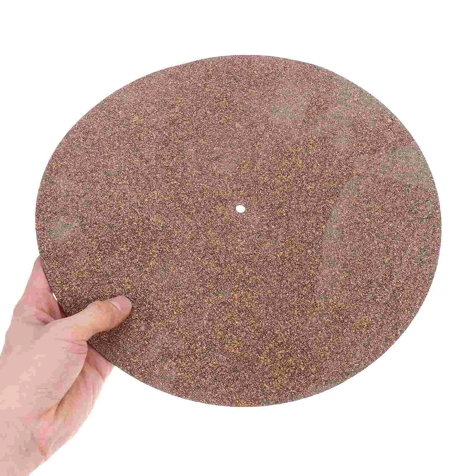 Disc Shock Pads Corks Record Protective Vinyl Player Mat CD for Players Supplies