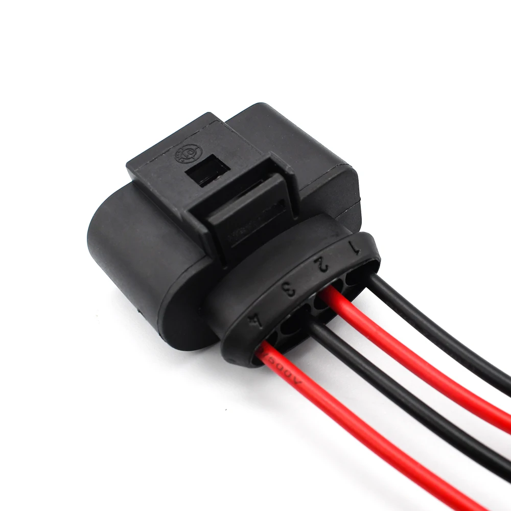 Conector de bobina de encendido para coche, arnés de Cable de cableado para Audi A3, A4, A5, A6, A8, VW, Beetle, Golf, Jetta, Passat, Rabbit,