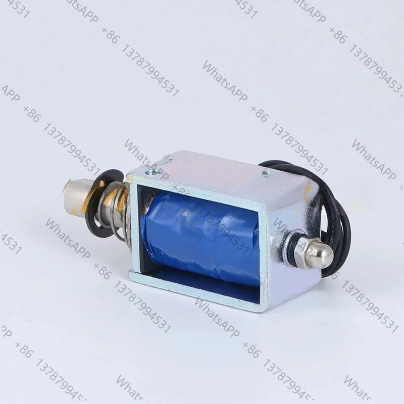 DC 24V 12V 6V 25N 400mA 10mm Push Pull Linear Actuator Electromagnet Solenoid JF-1039B