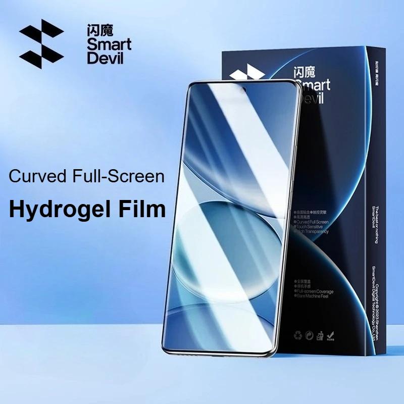 

SmartDevil Curved Screen Protector for Redmi Note 15 Pro Plus Poco M8 Pro HD Hydrogel Film for Xiaomi Civi 4Pro Anti-fingerprint