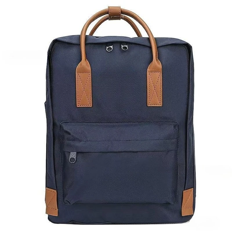 حقيبة كتف مزدوجة PU الجيل الثاني حقيبة ظهر مضادة للماء حقيبة مدرسية للطلاب