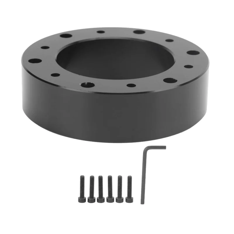 

PinXin 25mm Steering Wheel Spacer 6‑Hole Hub Spacer Heighten Increased Pad Adapter For Models With Modified Steering Wheel Base