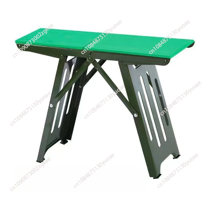 

Folding Portable Outdoor Household Metal Small Stool Children Train Adult Fishing Simple and Foldable Beach Accessories 낚시의자